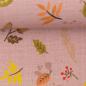 Preview: Baumwoll Jersey Igel Iggi Kombi Altrosa by Christiane Zielinski von Swafing